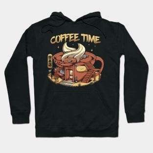 coffee shop for cats Hoodie
